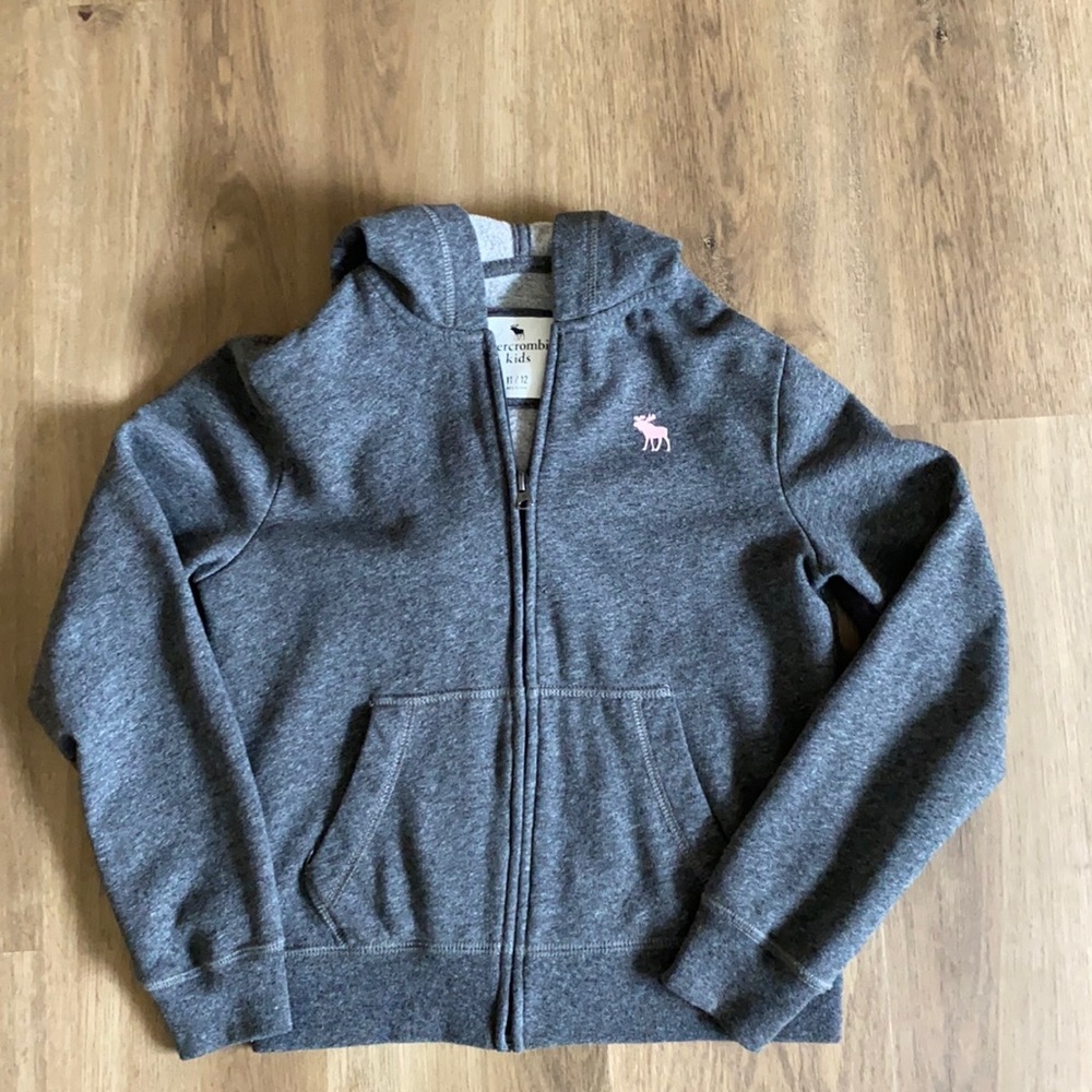Abercrombie Kids Zip up sweatshirt size 11/12
